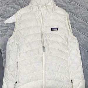 White Patagonia Vest